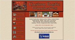 Desktop Screenshot of custom-rustic-woodworks.com